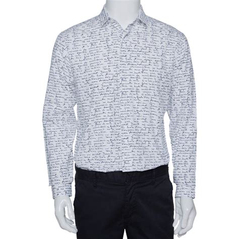 christian dior shirt men|dior long sleeve shirt men.